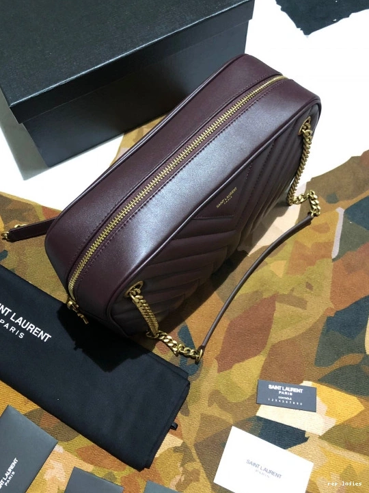 Repladies REP Y-QUILTED YSL IN JOAN BAG CAMERA SMOOTH LEATHER 0803